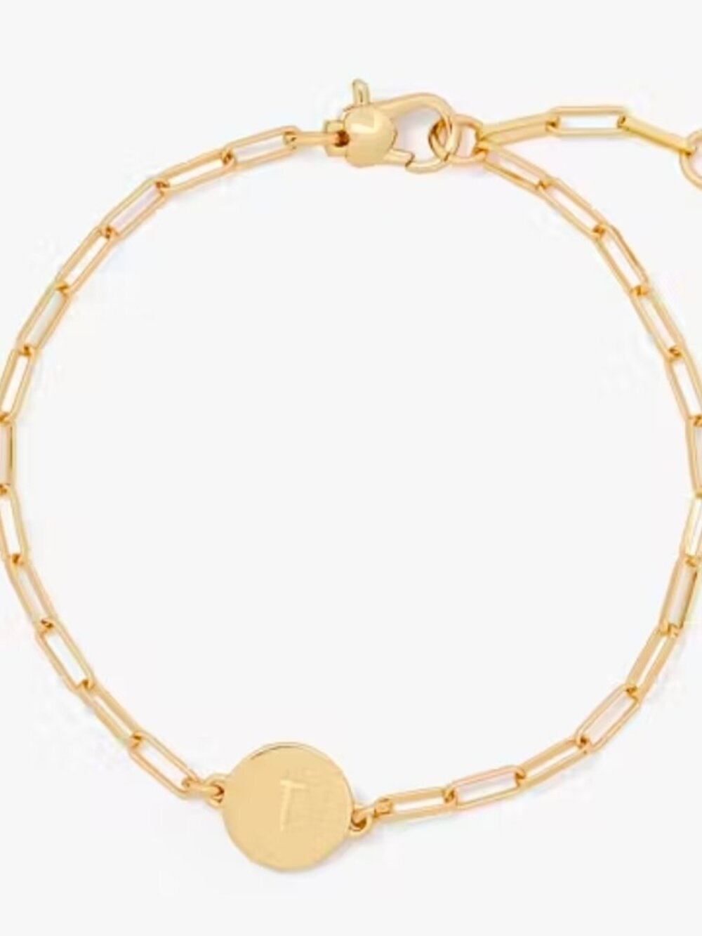 Kate Spade NEW Initial T Chain Bracelet